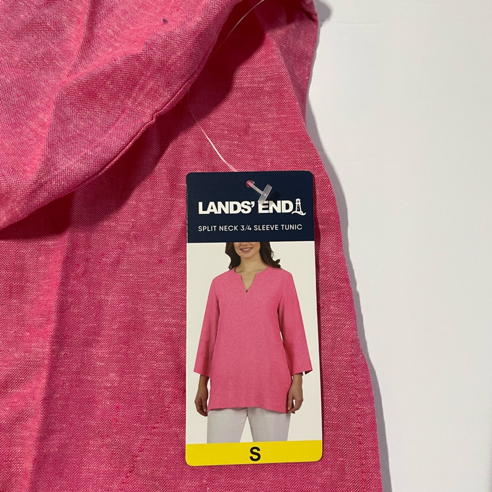 Lands' End Vibrant Pink Tunic